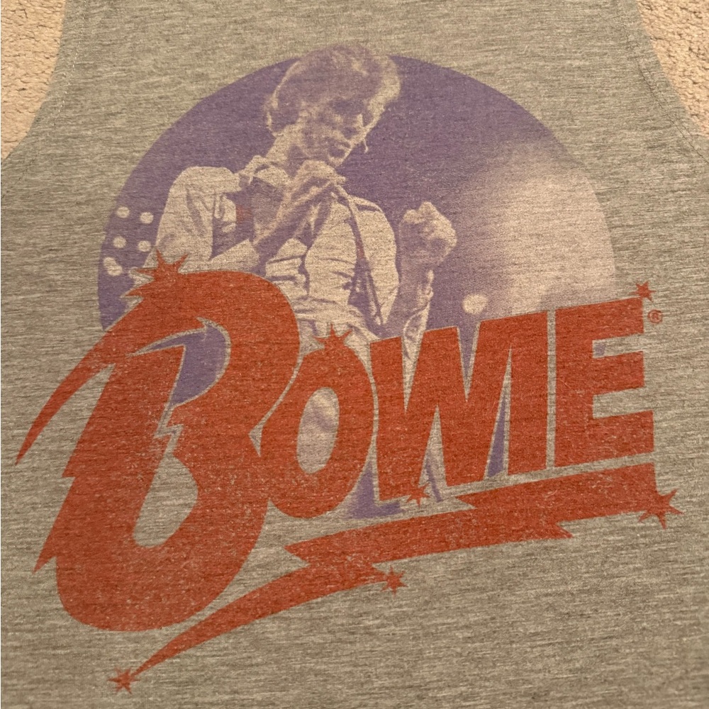 Bowie Gray Sleeveless Women's Top - Picture 2 of 5